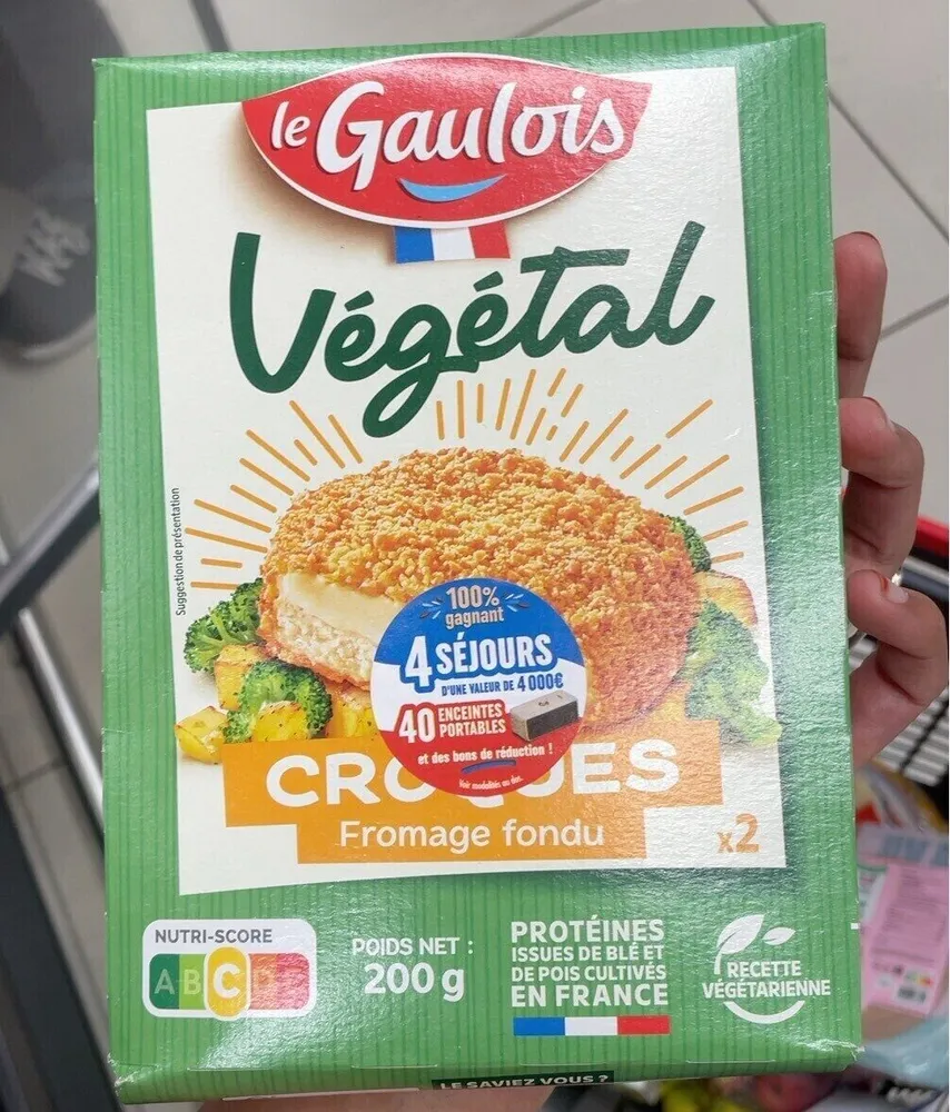 Végétal CROQUES Fromage fondu