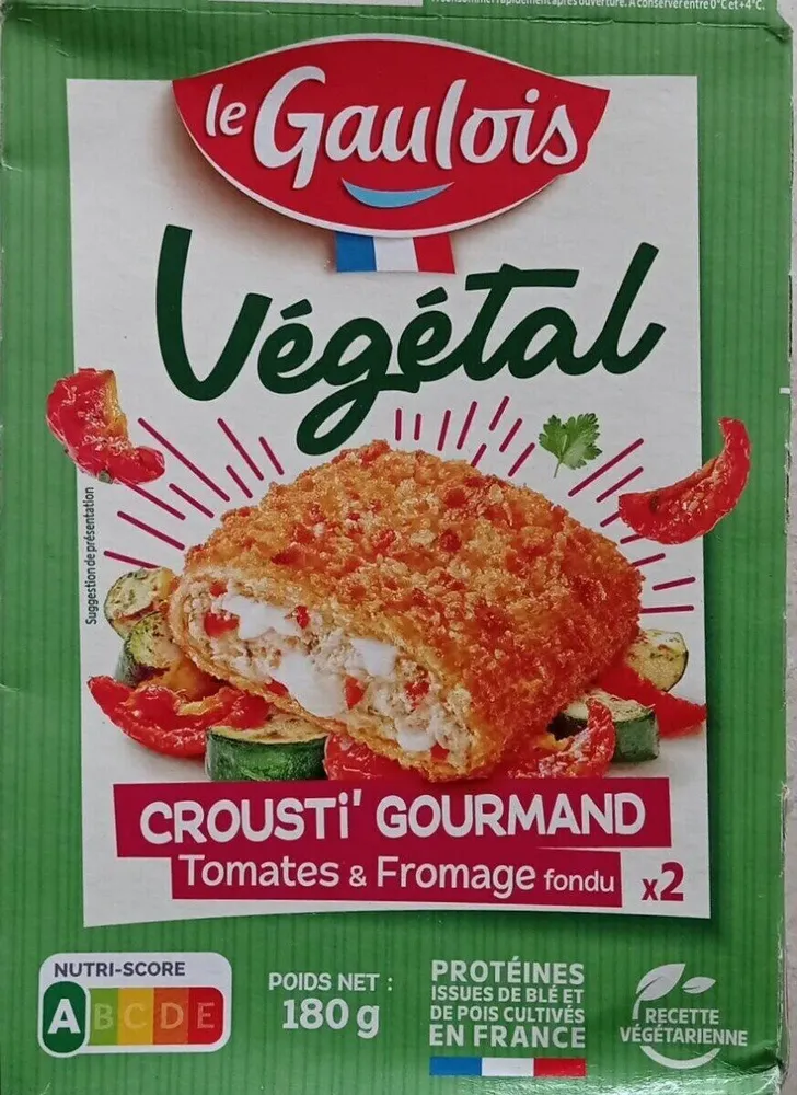 Végétal CROUSTI' GOURMAND Tomates & Fromage fondu