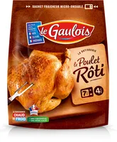 poulet rôti entier en sac