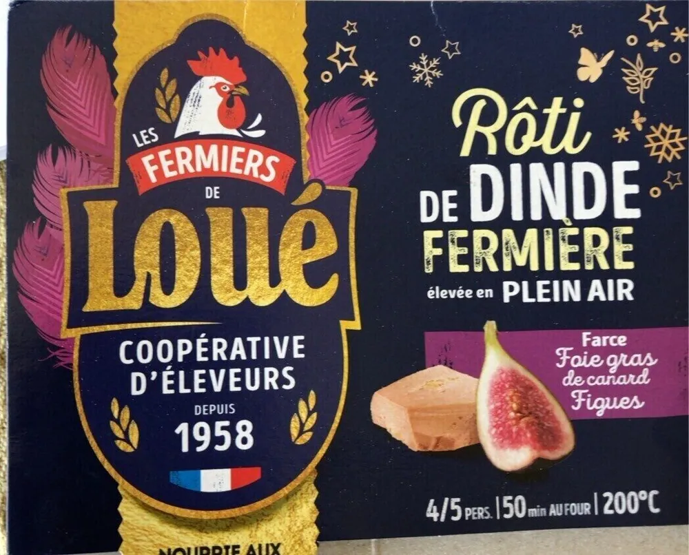 Roti de dinde fermière