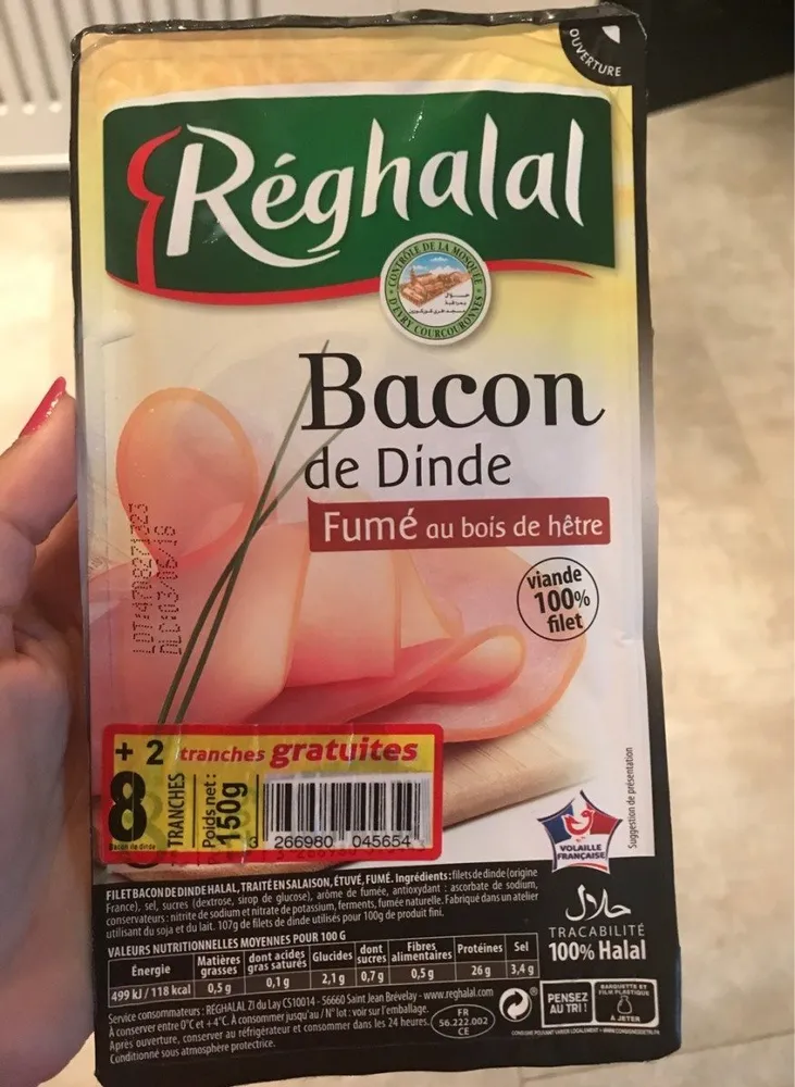 Bacon de dinde