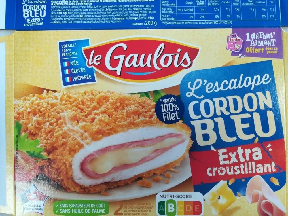 L'escalope Cordon Bleu Corn Flakes