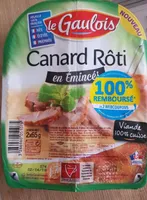 Canard rôti en émincés