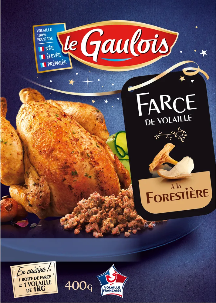 farce de volaille forestiere