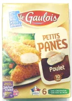 petits panés de poulet x6