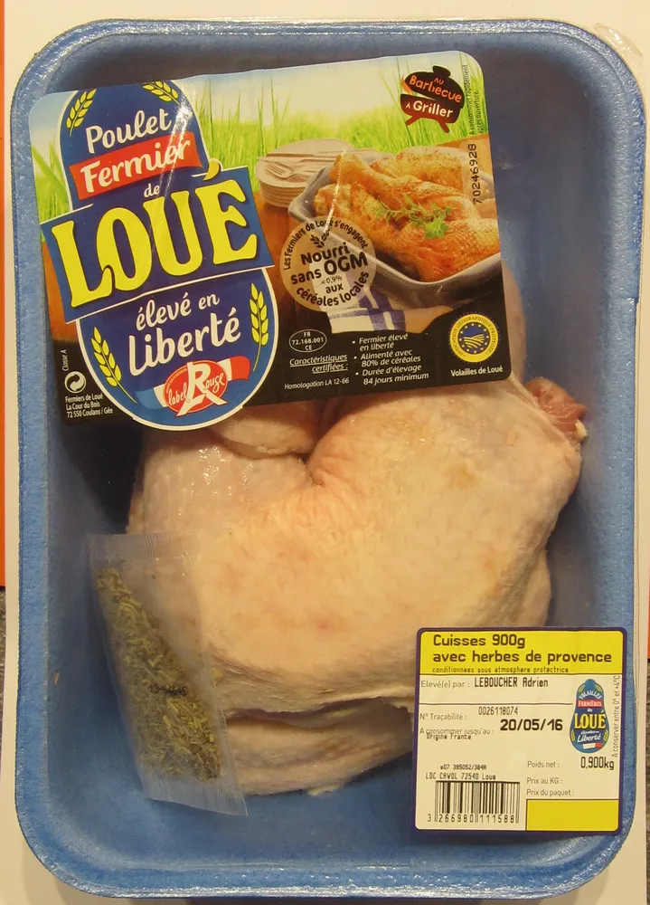Cuisses de Poulet aux Herbes de Provence