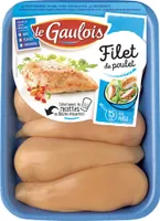 Escalopes de poulet jaune LE GAULOIS, 6 pieces