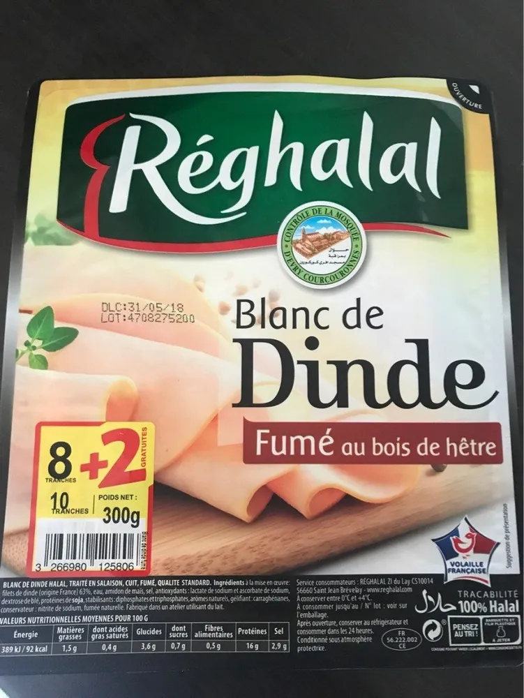 Blanc de dinde fume
