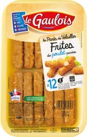 Frites de poulet panées