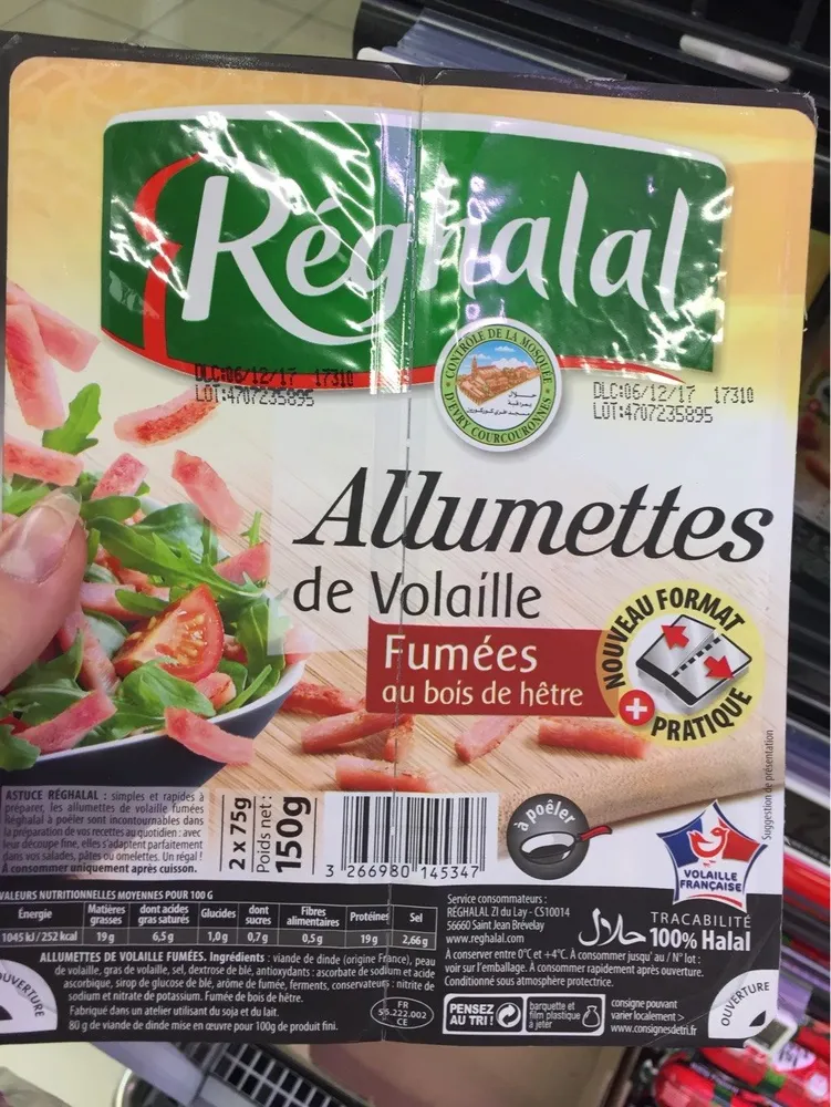 Allumettes de volaille