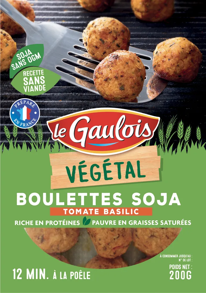 boulettes soja le gaulois végétal