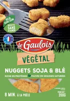 nuggets soja et blé le gaulois vegetal