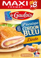 L'escalope cordon bleu de dinde x 8