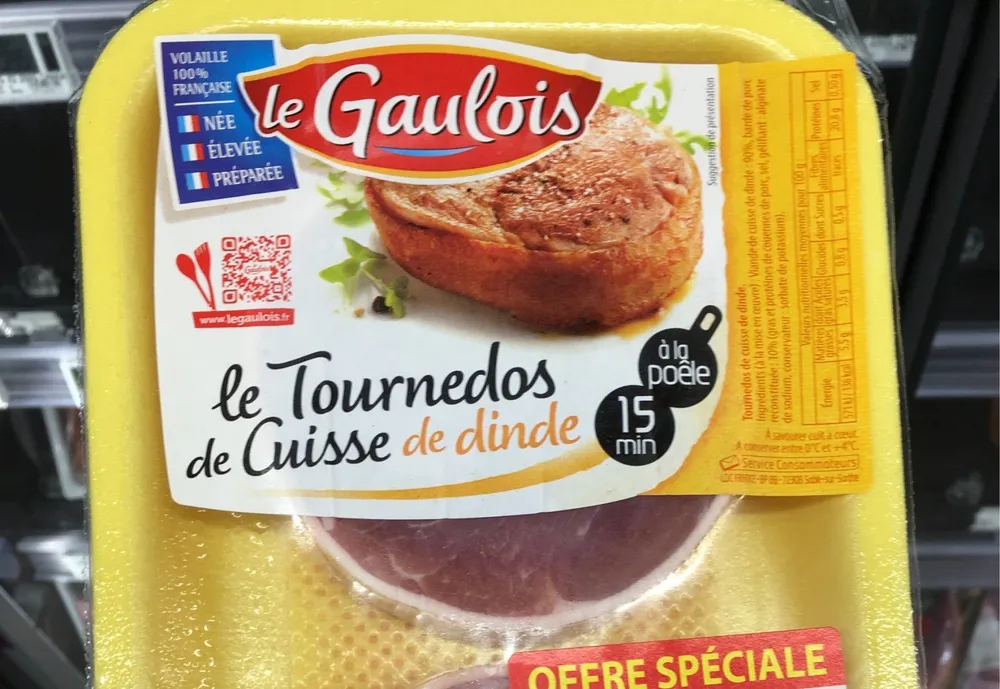cuisse de dinde en tournedos x2 s/at