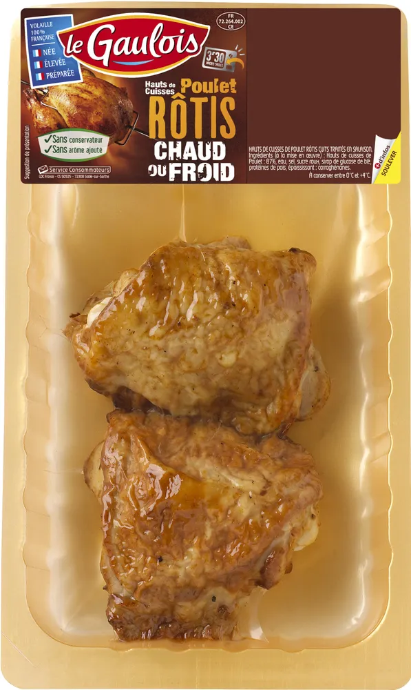 Haut de cuisses de Poulets rôtis