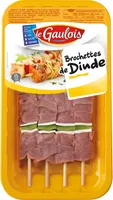 Brochettes de dinde x4