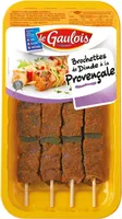 Brochettes de dinde à la provencale x4