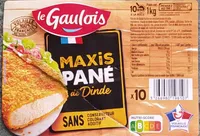 Maxis pané de dinde x 10