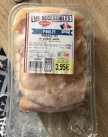 Aiguillettes de poulet jaune