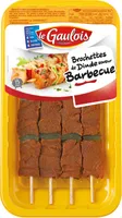 Brochettes de dinde Barbecue x4