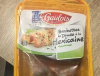 Brochettes de dinde a la mexicaine