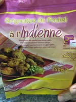 Grignottes de poulet à l'Indienne