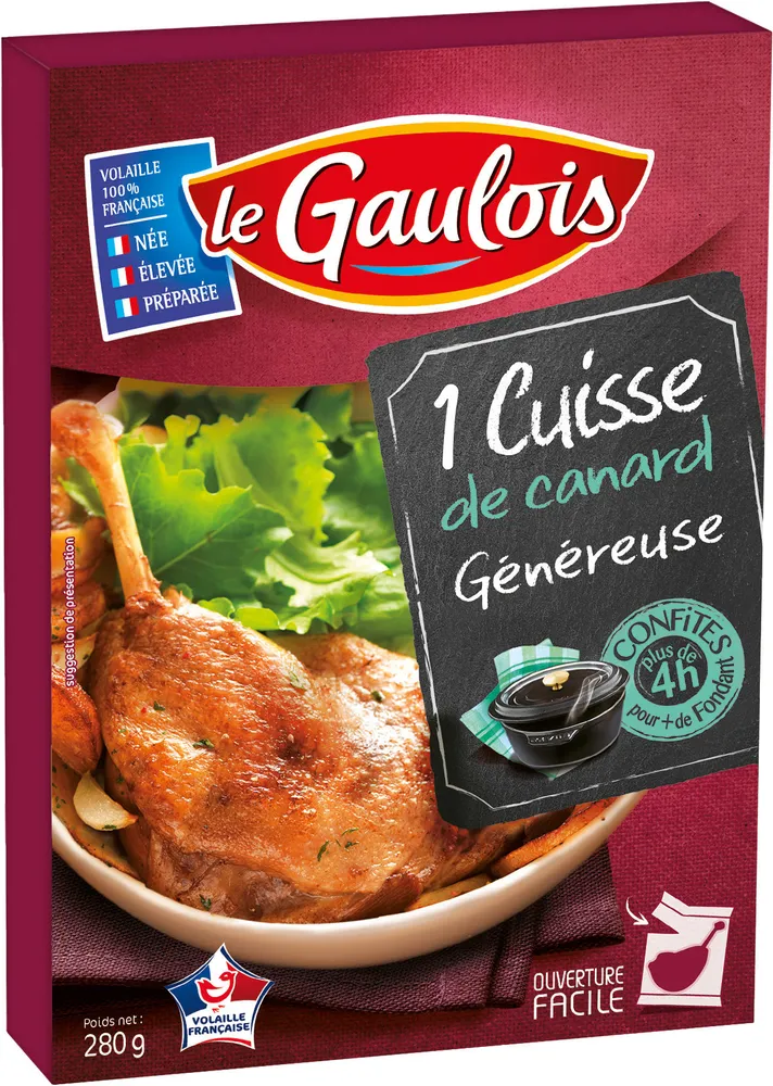 Cuisse de canard confite