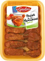 ailes de poulet découpées à la mexicaine