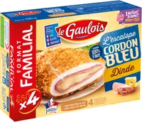 L'escalope cordon bleu de dinde (x4)