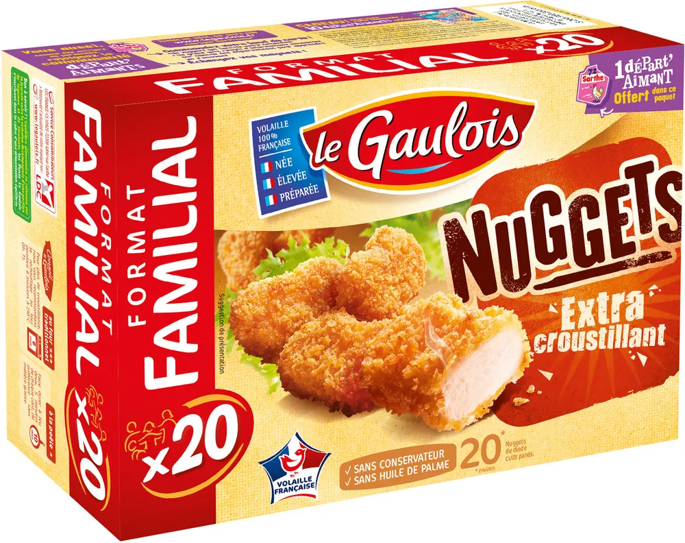 Nuggets Extra Crosutillant x20