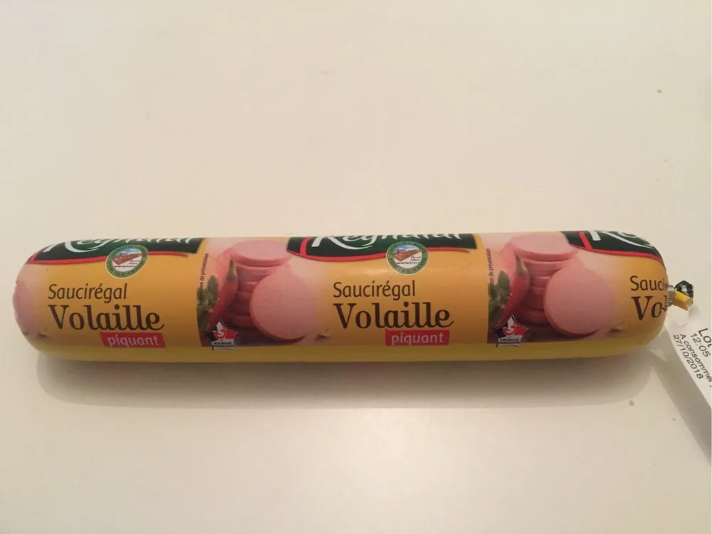 Saucisson de volaille piquant Réghalal