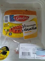 saucisse de volaille nature