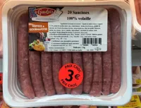 Saucisses 100% volaille nature