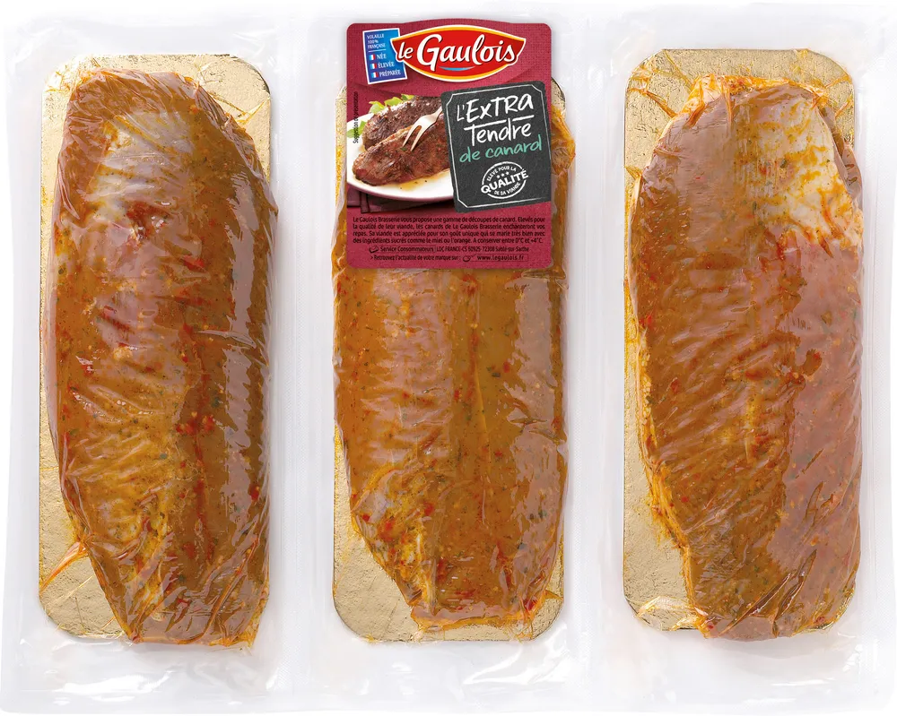 Filets de Canard piment Espelette x3 Le Gaulois 300-1