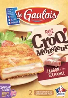 Panés façon Croq' Monsieur x2