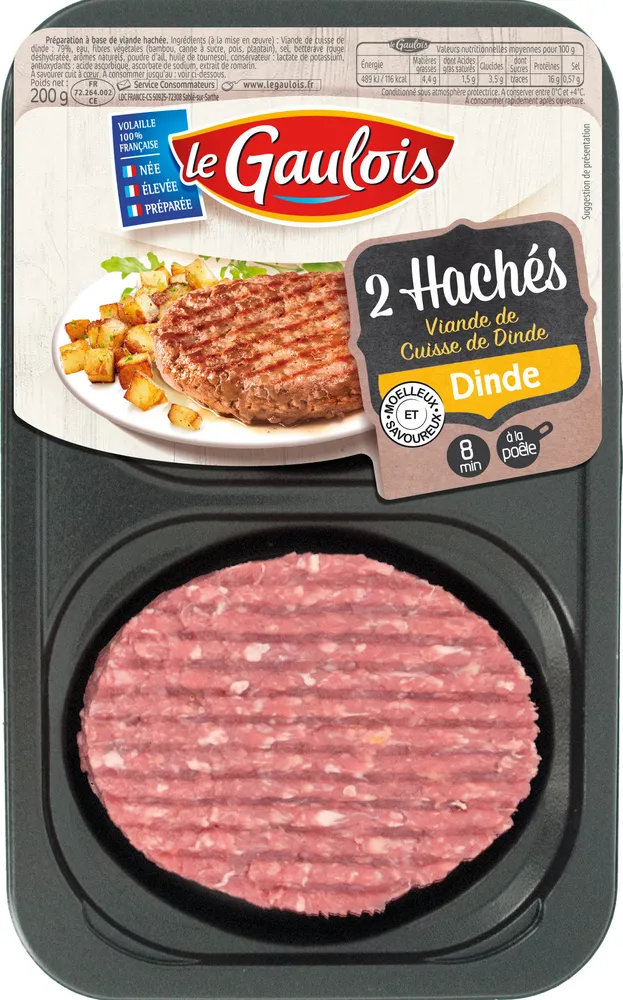 haché de dinde