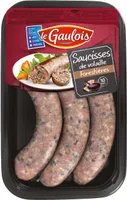 saucisses de volaille forestieres
