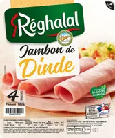 Jambon de dinde x 4 halal