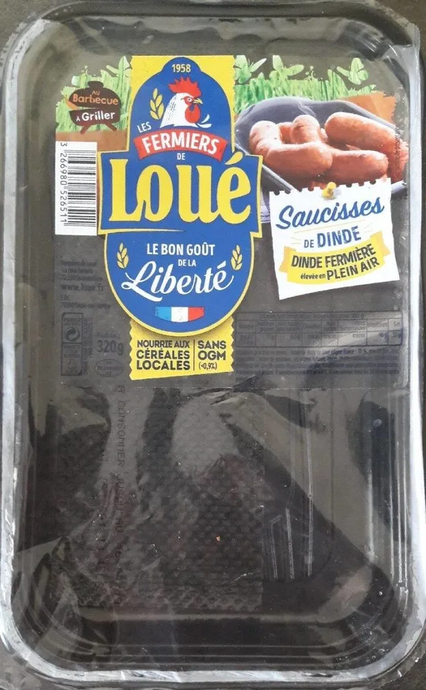 saucisses de dinde