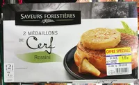 2 Médaillons de Cerf Rossini