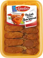 ailes de poulet découpées saveur barbecue