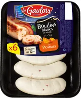 Boudins Blancs aux Pommes Caramélisées x6