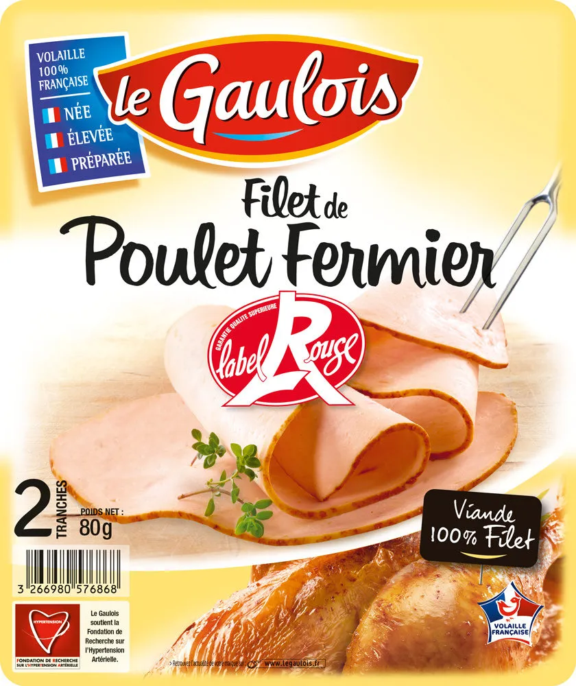 Filet de poulet fermier