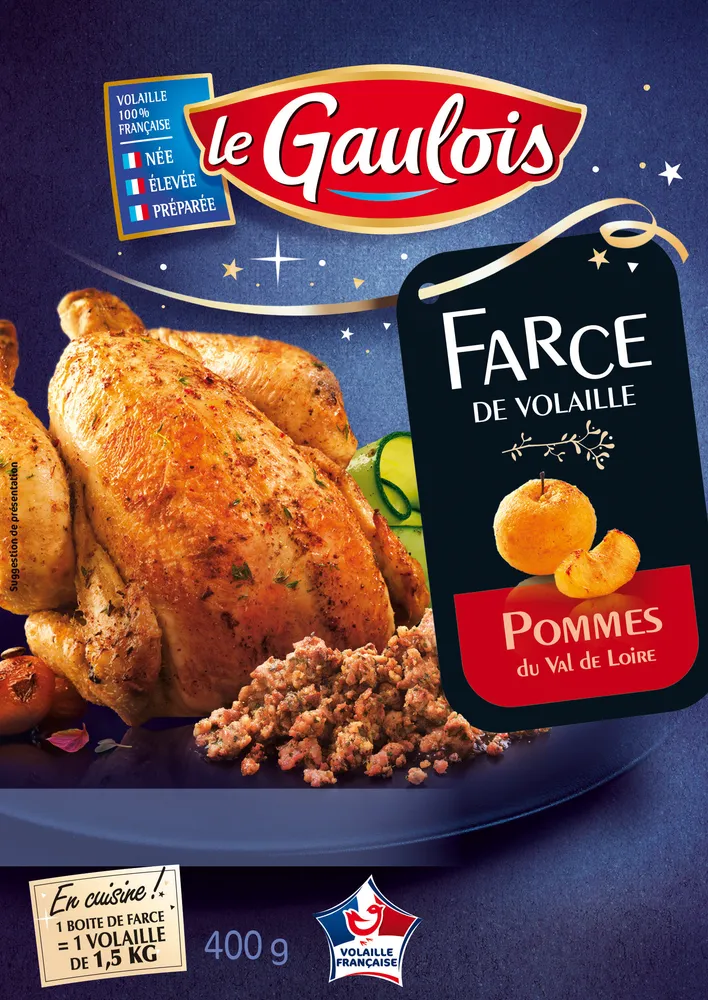 Farce de volaille aux pommes du val de loire
