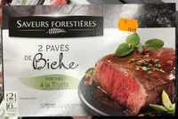 Pavés de Biche marinés à la truffe