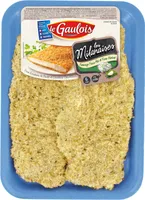 escalopes poulet fromage ail fines herbes x2 s/at