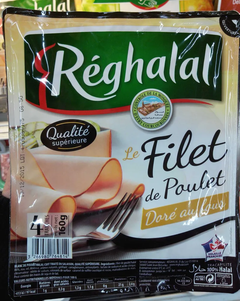 Le Filet de Poulet doré au four
