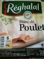 Blanc de poulet REGHALAL 6 tranches