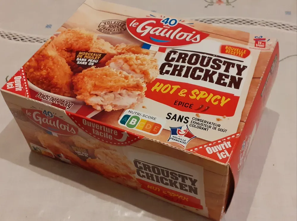 crousty chicken hot & spicy