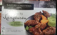 Emincés de Kangourou marinés aux 3 Poivres